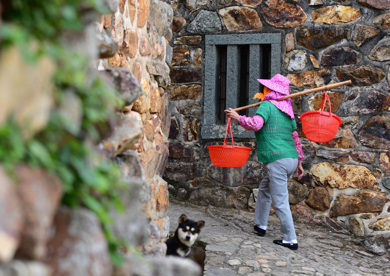 Colorful Zhangjiao Village --Stone house in Quanzhou, Fujian